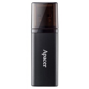 Флеш USB apacer AH25B 64GB USB 3.1 black (AP64GAH25BB-1)