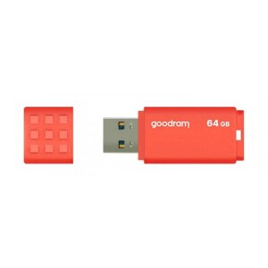 Флеш USB goodram UME3 64GB USB 3.0 orange (UME3-0640O0r11)