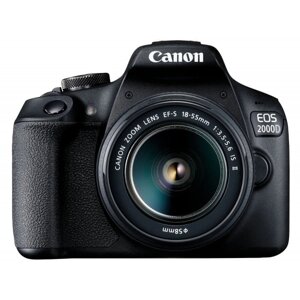 Фотокамера дзеркальна Canon EOS 2000D + 18-55 IS II (2728C008)