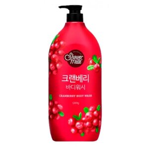 Гель для душу Shower Mate Cranberry 900 мл (8801046307465)