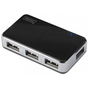 Хаб USB digitus USB 2.0 4 port (DA-70220)