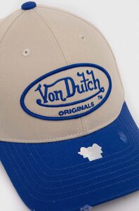 Бавовняна бейсболка Von Dutch з аплікацією