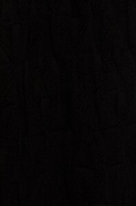 Бавовняний шарф Armani Exchange колір чорний однотонний