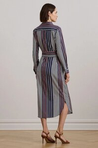 Бавовняна сукня Lauren Ralph Lauren midi пряма 200962683