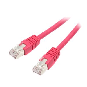 Шнур кабелю cablexpert S/FTP (PP6a-lszhcu-R-0.5M) 50u 0.5m red}
