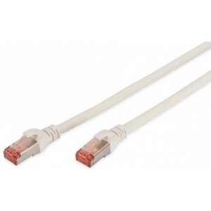 Кабель патч-корд Digitus CAT 6 S-FTP 1 м White (DK-1644-010/WH)