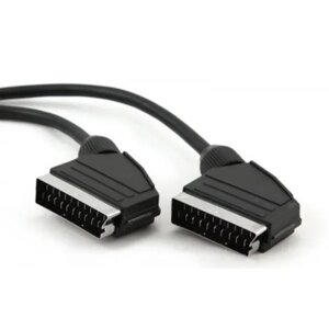 Кабель Scart Cablexpert CCV-518 Black 1.8m