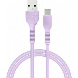 Кабель синхронізації даних ACCLAB USB to Lightning 1,2m  Violet (AL-CBCOLOR-L1PP)