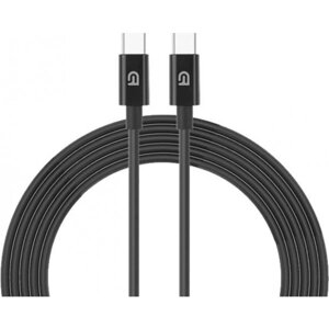 Кабель синхронізації даних Armorstandart ABMM093BL USB-C to USB-C Cable 1.2m Black (ARM64371)