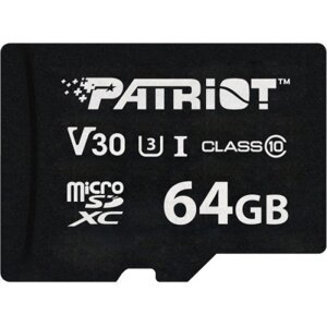 Карта пам'яті patriot VX series 64GB micro SDXC V3 0 class 10 UHS-I U3 4K UHD (PSF64GVX31MCX)