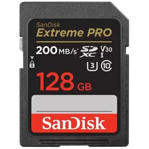 Карта пам'яті sandisk extreme PRO 128GB SDXC (sdsdxxd-128G-GN4in)