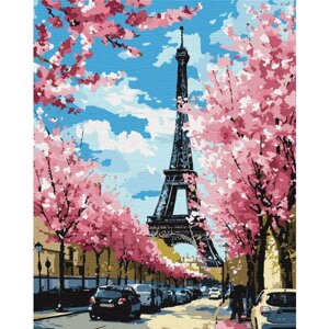 Картина за номерами Santi Париж на весні 40х50 см (954812)