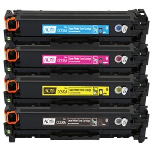 Картридж для кольорових лазерних принтерів ACO для HP Color LJ Pro M479/ M454dn/Enterprise M455dn/M480f Black HP 415A аналог W2030A (ACO-W2030ANC) без чіпа