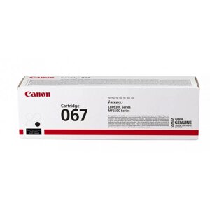 Картридж для лазерних принтерів/БФП Canon 067 MF651Cw/MF655Cdw/MF657Cdw/LBP631Cw/LBP633Cdw Black (5102C002)