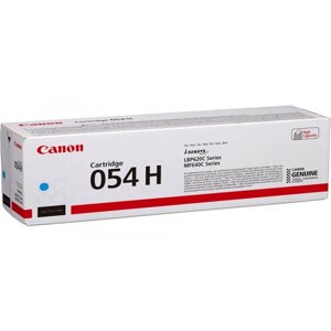 Картридж для лазерних принтерів/БФП Canon Cartridge 054H Cyan (2.3K) (3027C002AA)