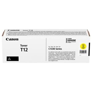 Картридж для лазерних принтерів/БФП Canon T12 для iSXC1333 Cartridge Yellow (5095C006)