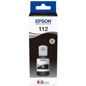 Картридж для струменевих принтерів/БФП Epson 112 EcoTank Pigment Black ink (C13T06C14A)