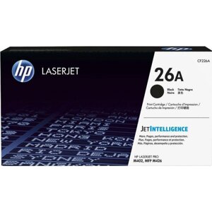 Картриджі для лазерних принтерів HP 26A LJ Pro M402d/M402dn/M402n/M426dw/ M426fdn/M426fdw Black (CF226A)