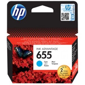 Картриджі для струменевих принтерів HP HP CZ110AE №655 Cyan