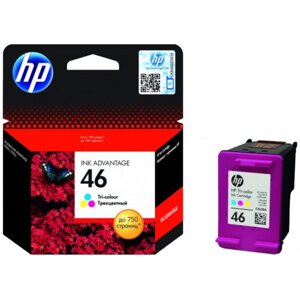 Картриджі для струменевих принтерів HP No. 46 Ultra Ink Advantage Tri-color (CZ638AE)