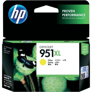 Картриджі для струменевих принтерів HP No. 951 XL OJ Pro 8100 N811a/N811d yellow (CN048AE)