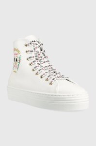 Кеди Chiara Ferragni CF3123_009 жіночі колір білий CF TENNIS HIGH