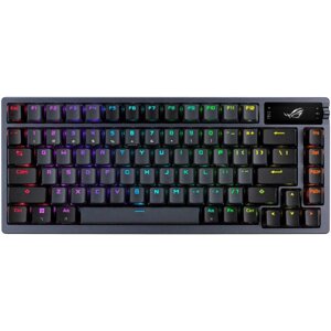 Клавіатура бездротова ігрова Asus ROG Azoth RGB 81key NX RD USB/WL/BT EN Black