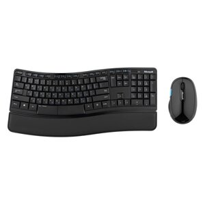 Клавіатура бездротова Microsoft Sculpt Comfort Desktop (L3V-00017)