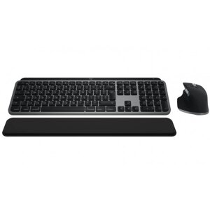 Клавіатура + миша бездротова Logitech MX Keys S Combo for Mac Space Grey (920-012845)