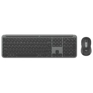 Клавіатура + миша бездротова Logitech Signature Slim Combo MK950 for Business Graphite (920-012508)