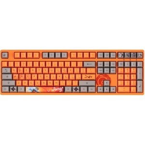 Клавіатура дротова Akko 3108 Naruto CS Pink V2, USB-A, EN/UKR, No Led Orange (6925758683456)