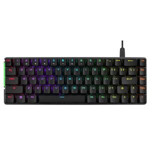 Клавіатура дротова ігрова Asus ROG Falchion Ace LED 68key NX RD USB Black