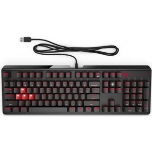 Клавіатура дротова ігрова HP Omen Encoder USB CHERRY MX Brown (6YW75AA)