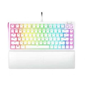 Клавіатура дротова ігрова Razer BlackWidow V4 75% White (RZ03-05001700-R3M1)