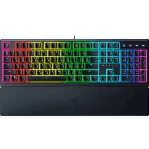 Клавіатура дротова ігрова Razer Ornata V3 UKR USB Black (RZ03-04462100-R371)