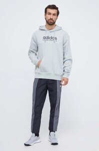 Кофта adidas чоловіча з капюшоном з принтом