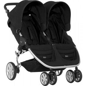 Коляска для двійні прогулянкова Britax-Romer B-AGILE DOUBLE Cosmos Black (2000033222)