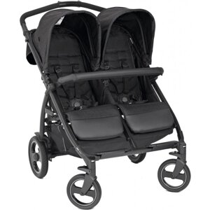 Коляска для двійні прогулянкова Peg-Perego Book for Two Ardesia (IP05280000GL93)