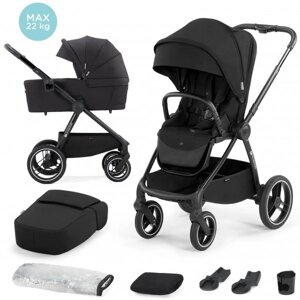 Коляска універсальна 2 в 1 Kinderkraft Nea Midnight Black (KSNEA000BLK2000)