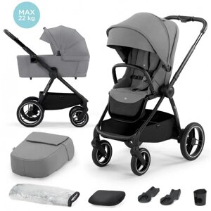 Коляска універсальна 2 в 1 Kinderkraft Nea Platinum Grey (KSNEA000GRY2000)