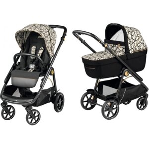 Коляска універсальна 2 в 1 Peg-Perego Veloce Grafic Gold (PACK-VEL2100000002)