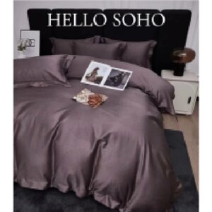 Комплект постільної білизни SOHO Boutique 200х230 Сircle Plum (A130088)