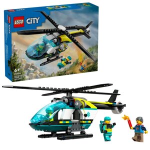 Конструктор LEGO City Гелікоптер аварійно-рятувальної служби (60405)