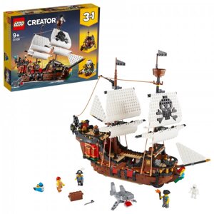 Конструктор LEGO Creator 3 v 1 Піратський корабель (31109)