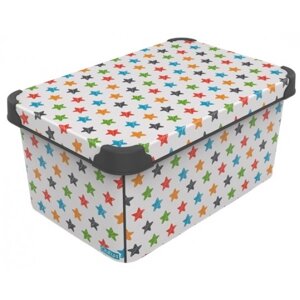 Короб для зберігання Qutu Style Box с/к Colored Stars 10 л