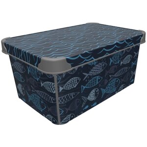 Короб для зберігання Qutu Style Box с/к Ocean Life 10 л