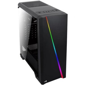 Корпус aerocool PGS cylon BG RGB black без бп