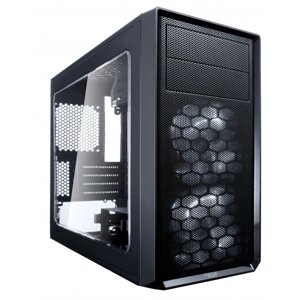 Корпус fractal design ATX без бж focus mini G black window (FD-CA-FOCUS-MINI-BK-W)