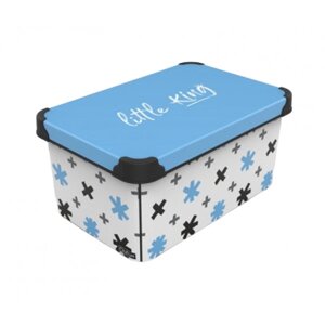 Корзина для зберігання Qutu Style Box з/к LittleKing 10 л