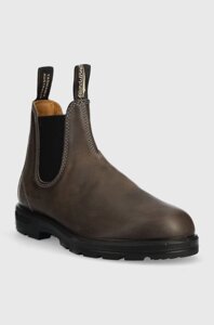 Шкіряні черевики Blundstone 1469 чоловічі колір сірий